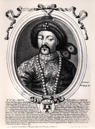 Tun-Min, Re della Cina da Nicolas II de Larmessin
